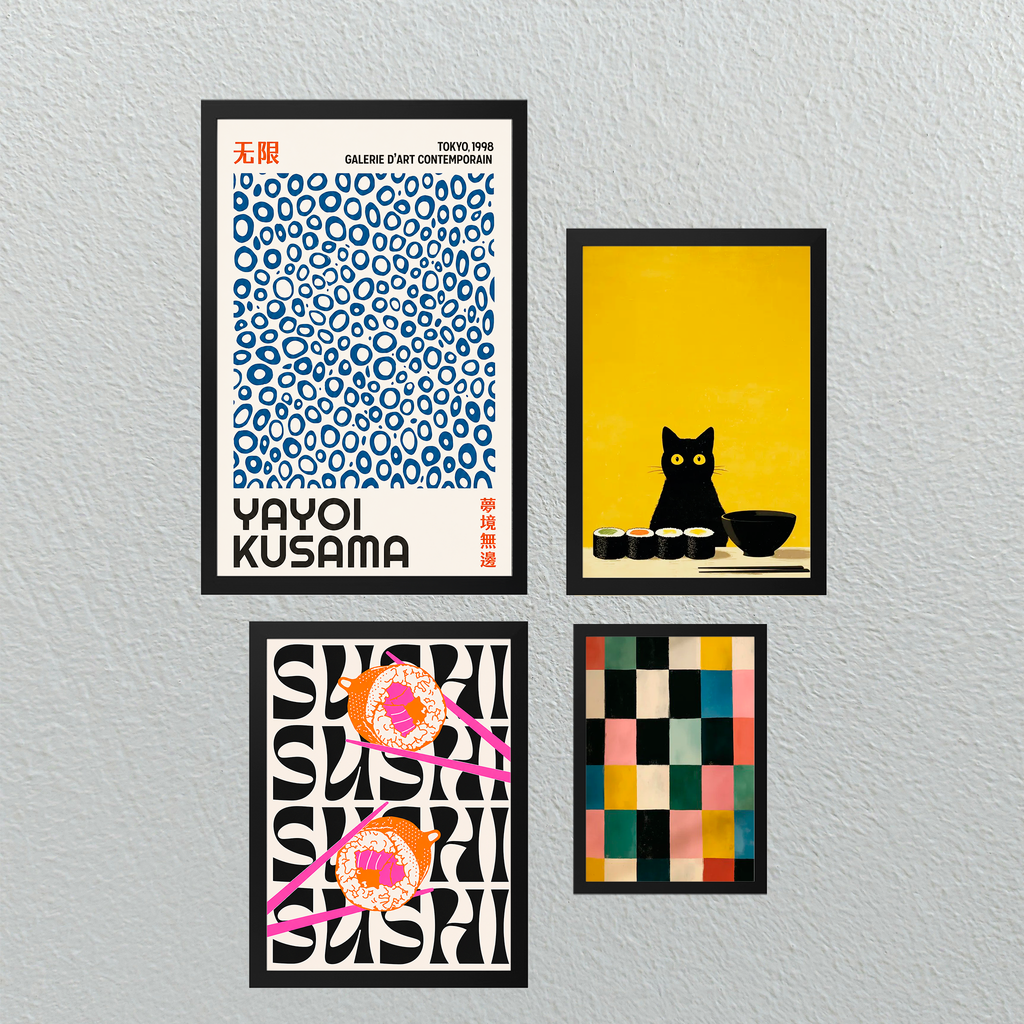 Conjunto Yayoi Kusama