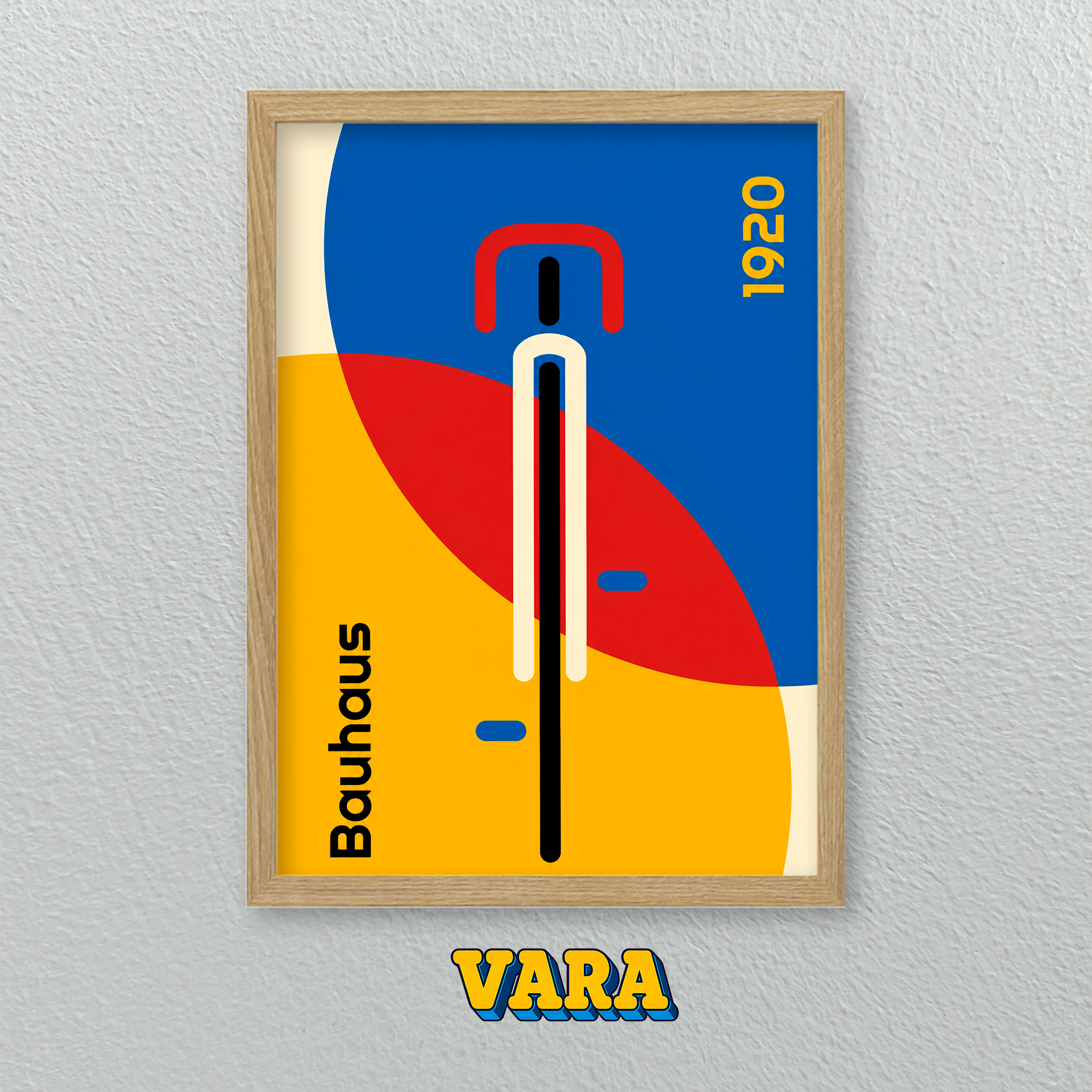 Cuadro Bauhaus Bicicleta 1919