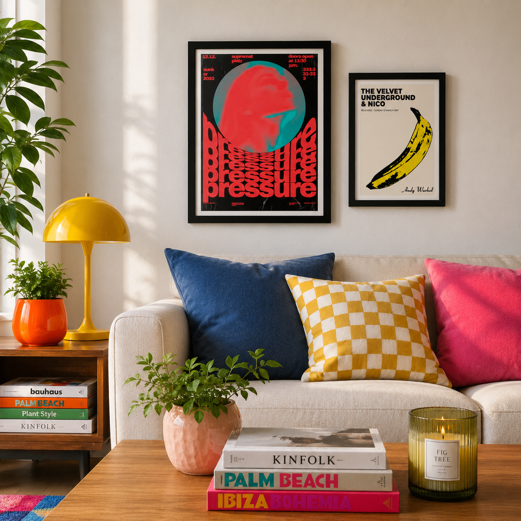 Conjunto de Cuadros Pressure & Banana