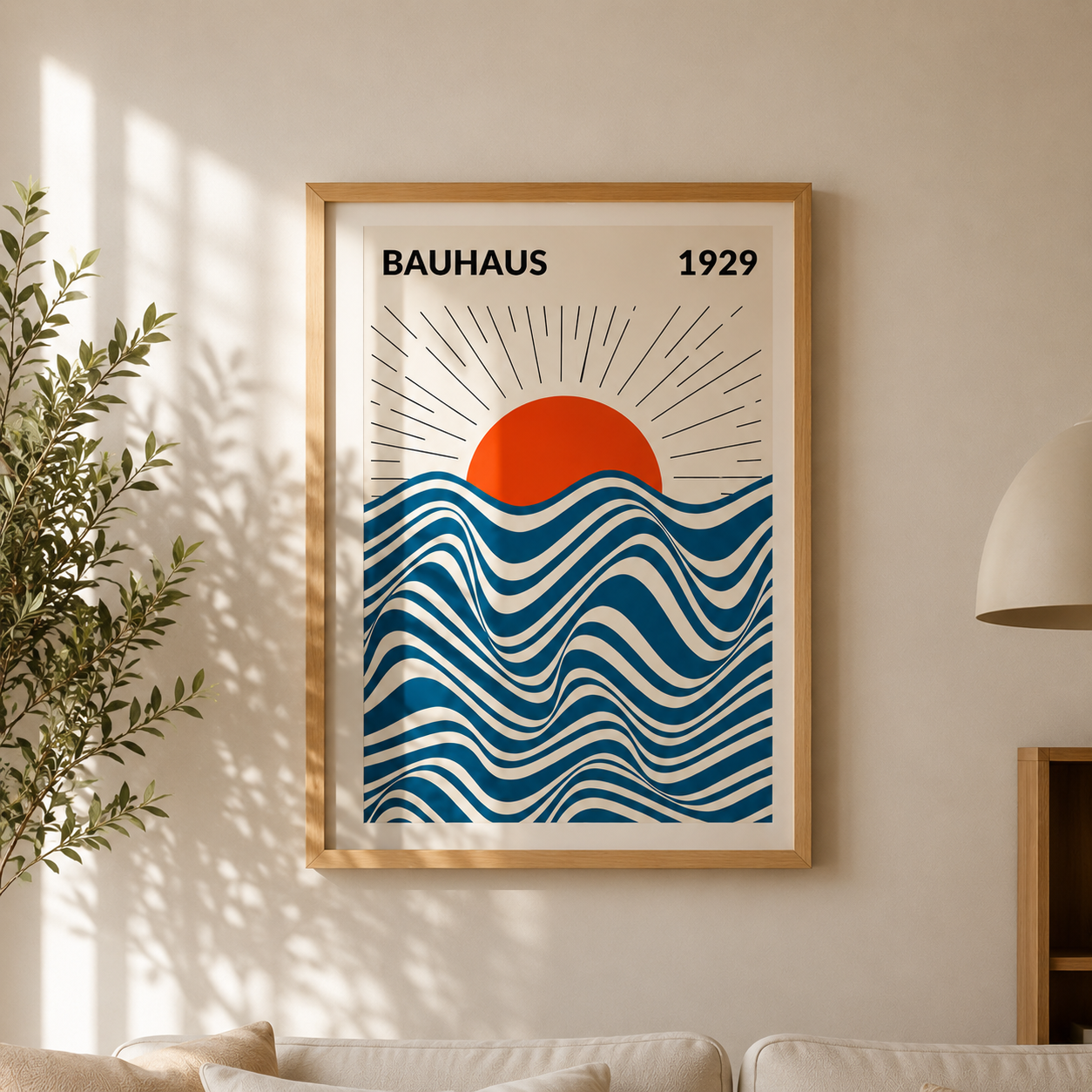 Cuadro Bauhaus 1929 Ilustración