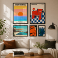 Conjunto Warhol Bauhaus Minimalismo