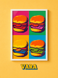 Cuadro Pop Hamburger