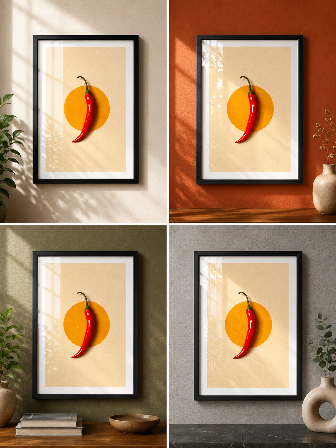 Cuadro Ají Rojo Fotografía