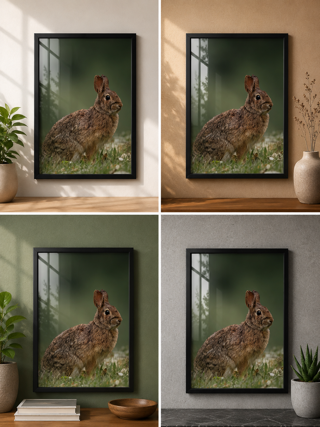 Cuadro Conejo Fotografía