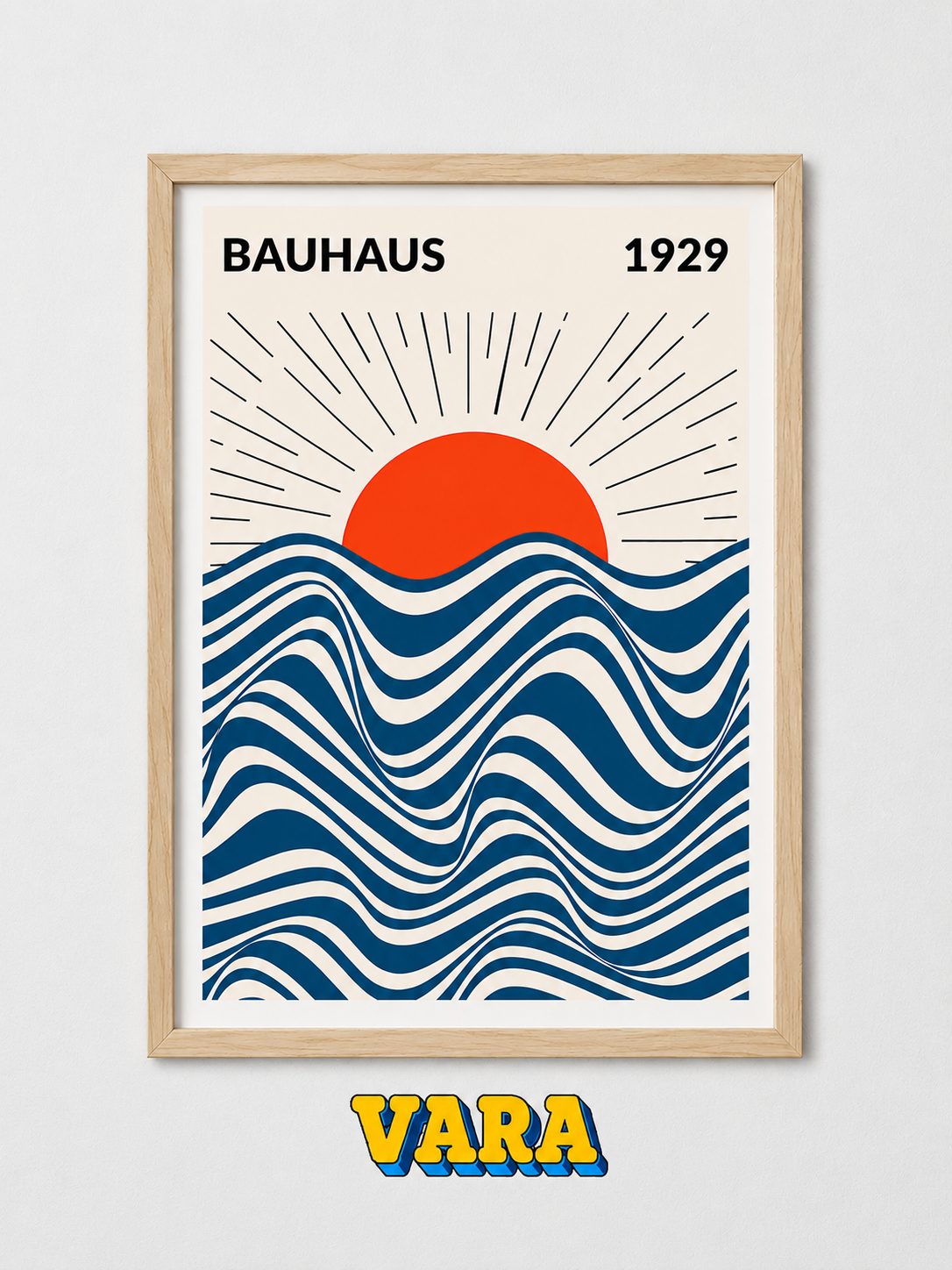 Cuadro Bauhaus 1929 Ilustración