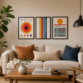 Conjunto Bauhaus Tricolor