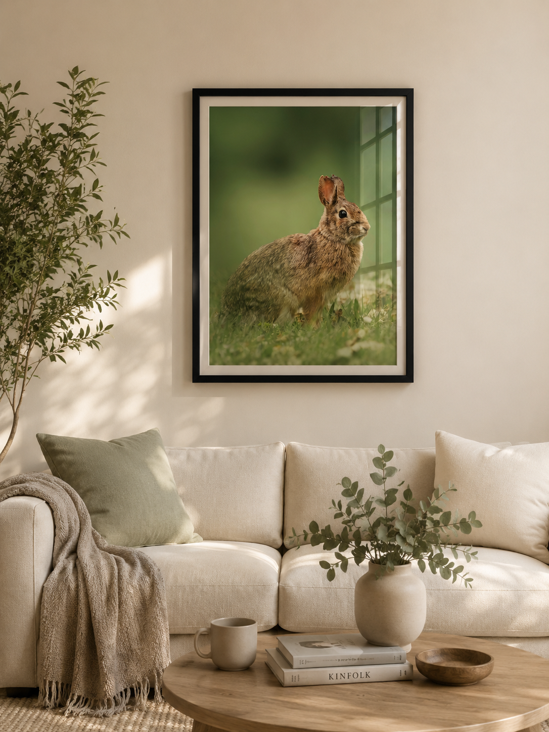Cuadro Conejo Fotografía