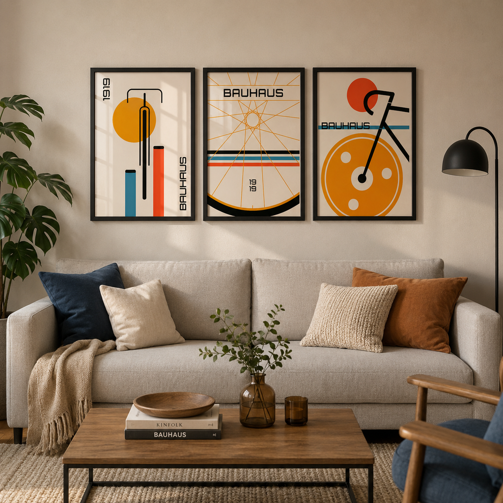 Conjunto Bauhaus Bicicleta