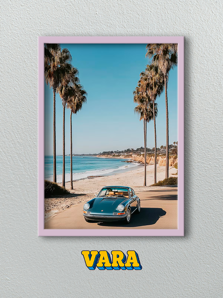 Cuadro Porsche 911 Fotografía Miami