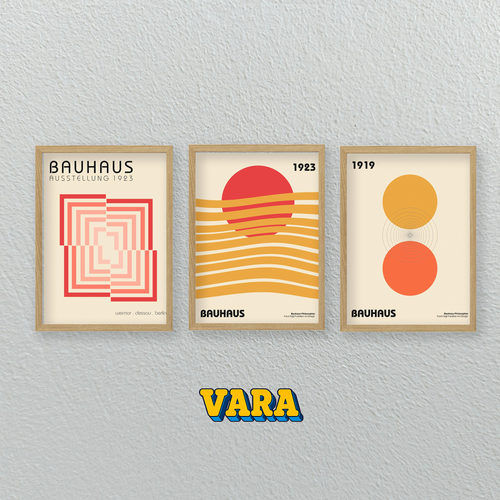 Conjunto Bauhaus Amarillo