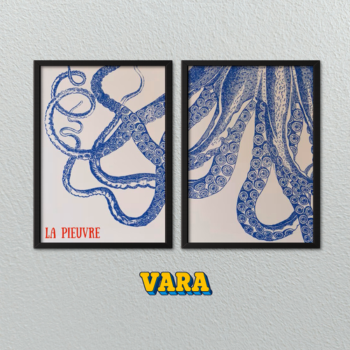Conjunto Pulpo Azul