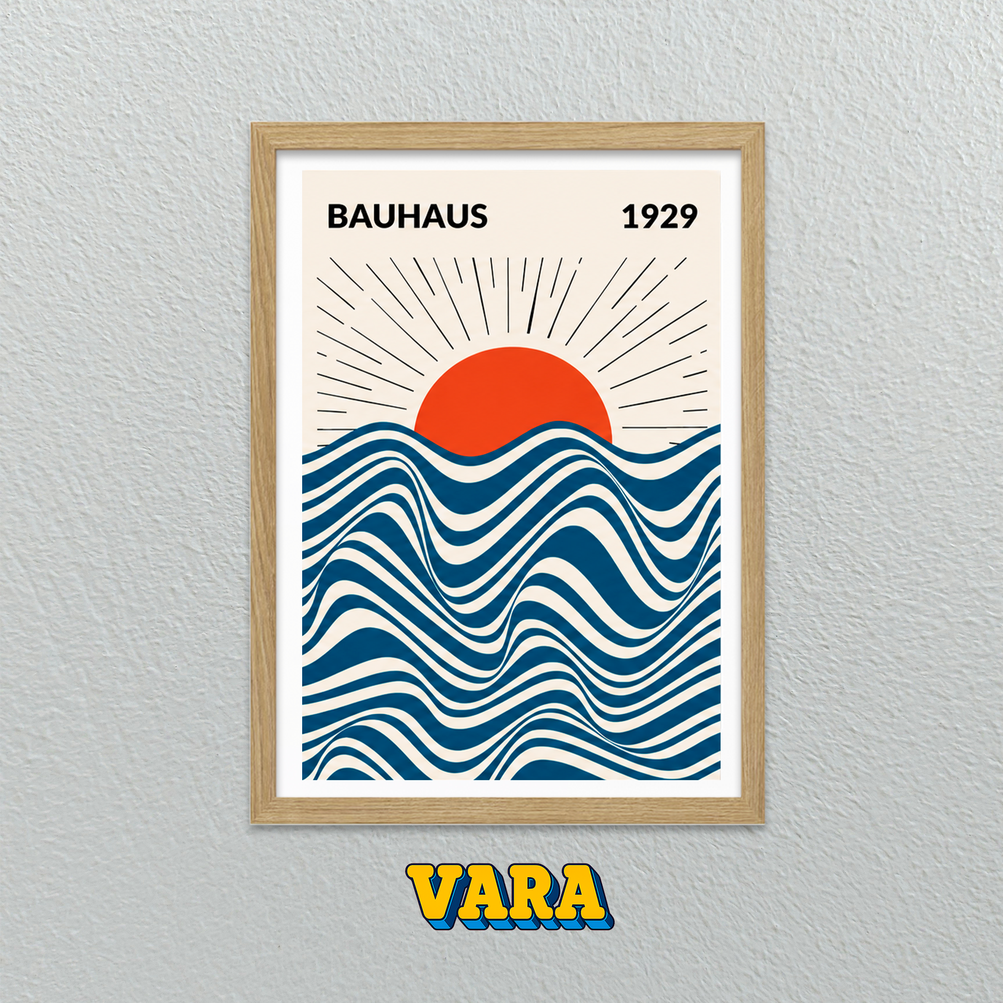 Cuadro Bauhaus 1929 Ilustración