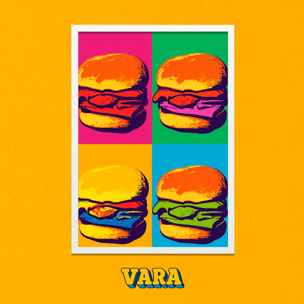 Cuadro Pop Hamburger