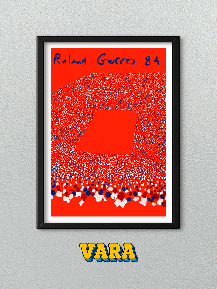 Cuadro Poster Roland Garros 1984