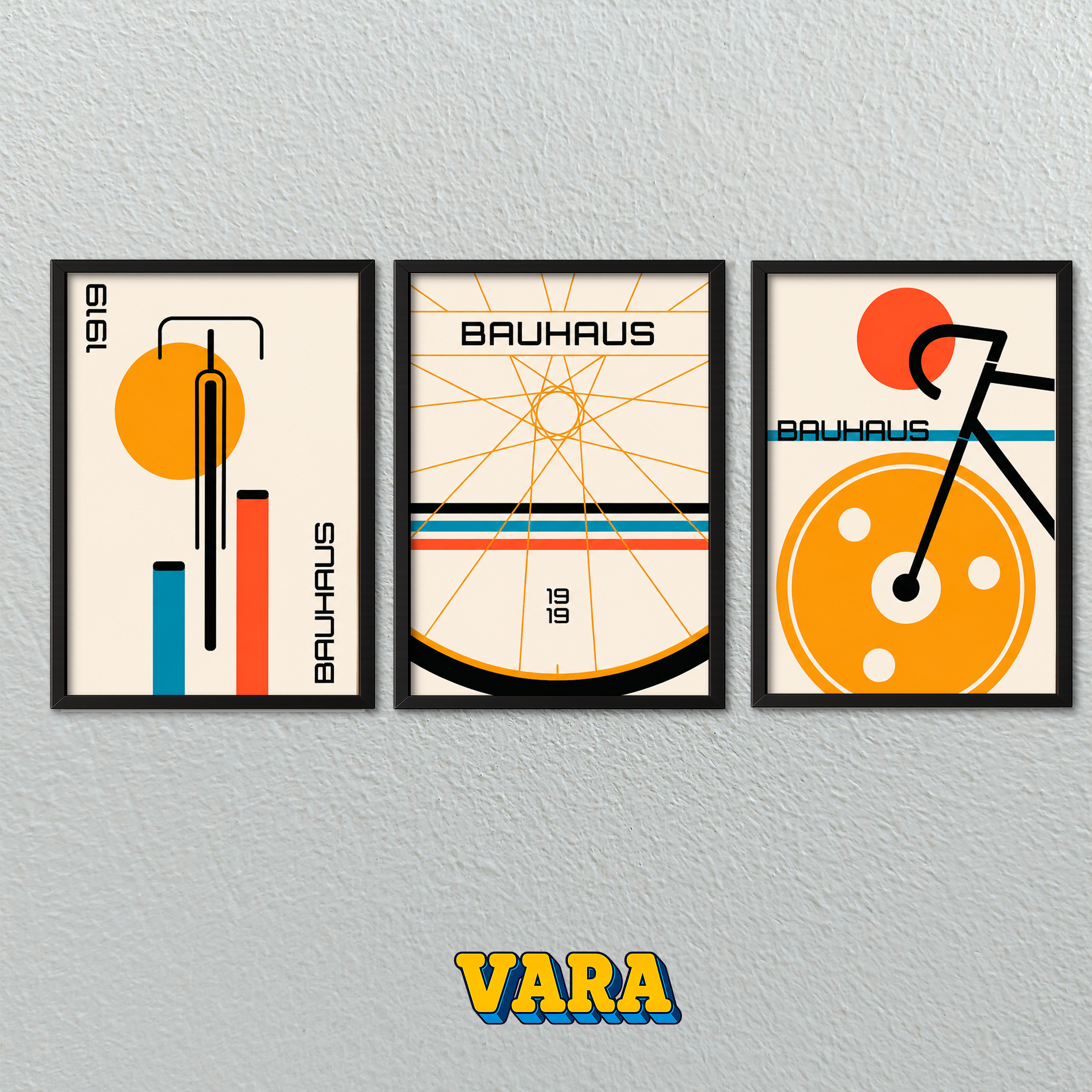 Conjunto Bauhaus Bicicleta